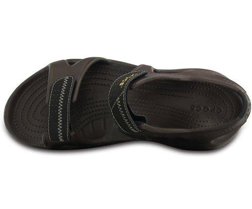 Сандалии Crocs Swiftwater River Sandal р. M8/W10/40,5 26,5 см Espresso/Tan (203965) - фото 3