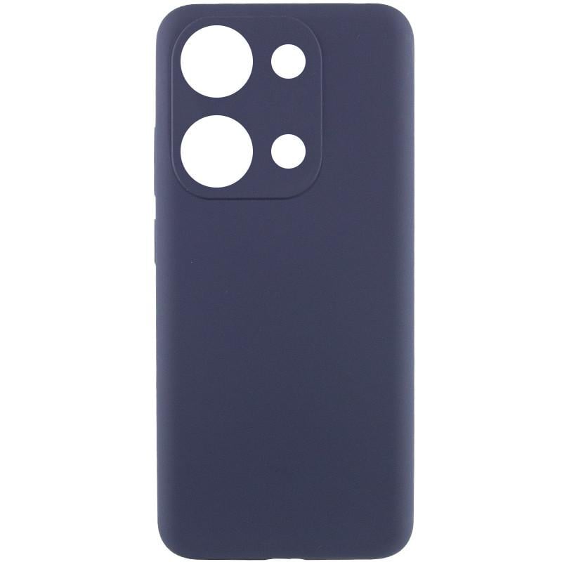 Противоударный Чехол Silicone Cover Lakshmi Full Camera (AAA) для Xiaomi Redmi Note 13 Pro 4G / Poco M6 Pro 4G Midnight Blue