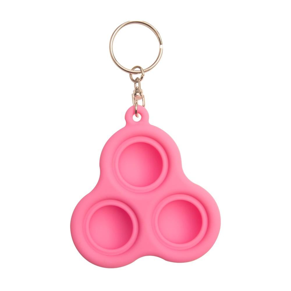 Сенсорная игрушка Simple Dimple Pop It Треугольник Розовый