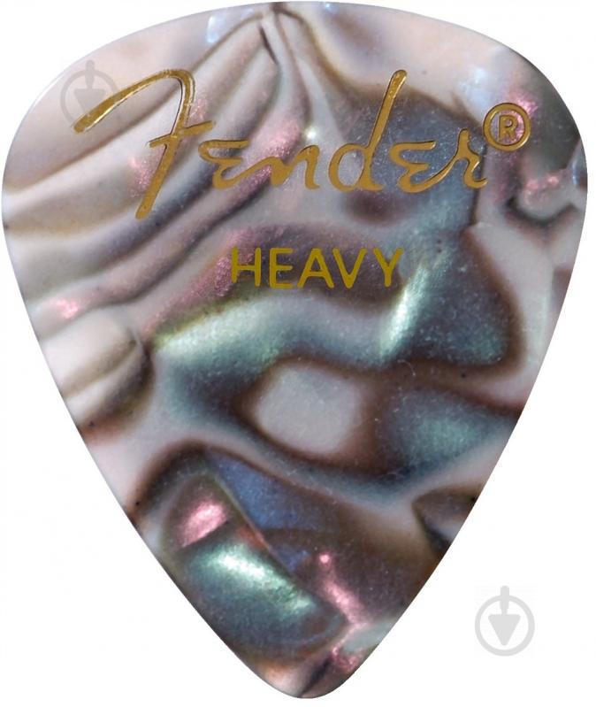 Медиаторы Fender 351 Shape Premium Celluloid Picks Heavy (12 шт.) - фото 1