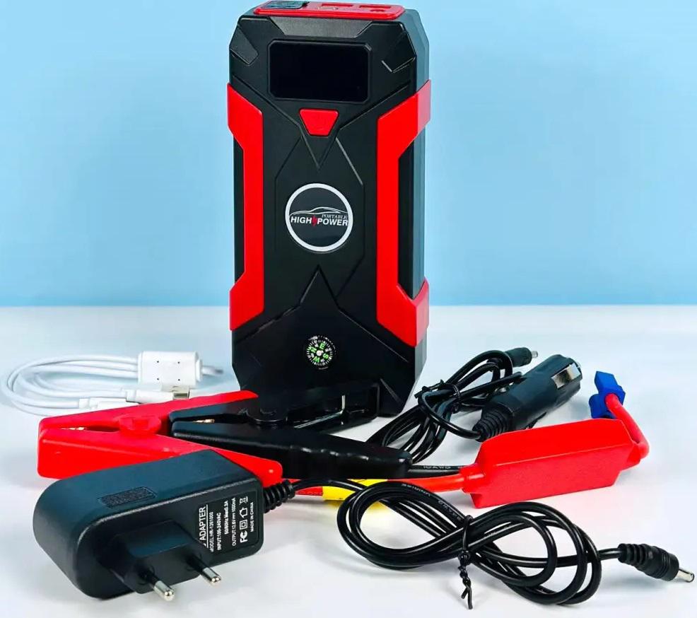 Пусковое устройство для автомобиля 25000 mAh 2USB Фонарик car jump starter QY31 - фото 10 Пусковое устройство для автомобиля 25000 mAh 2USB Фонарик car jump starter QY31 - фото 10