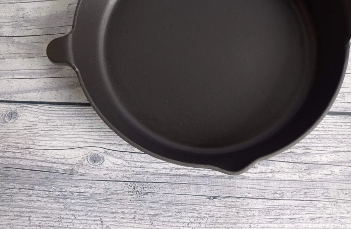 Сковорода чавунна OMS для індукціі 27 см Чорний (3265-27) - фото 5