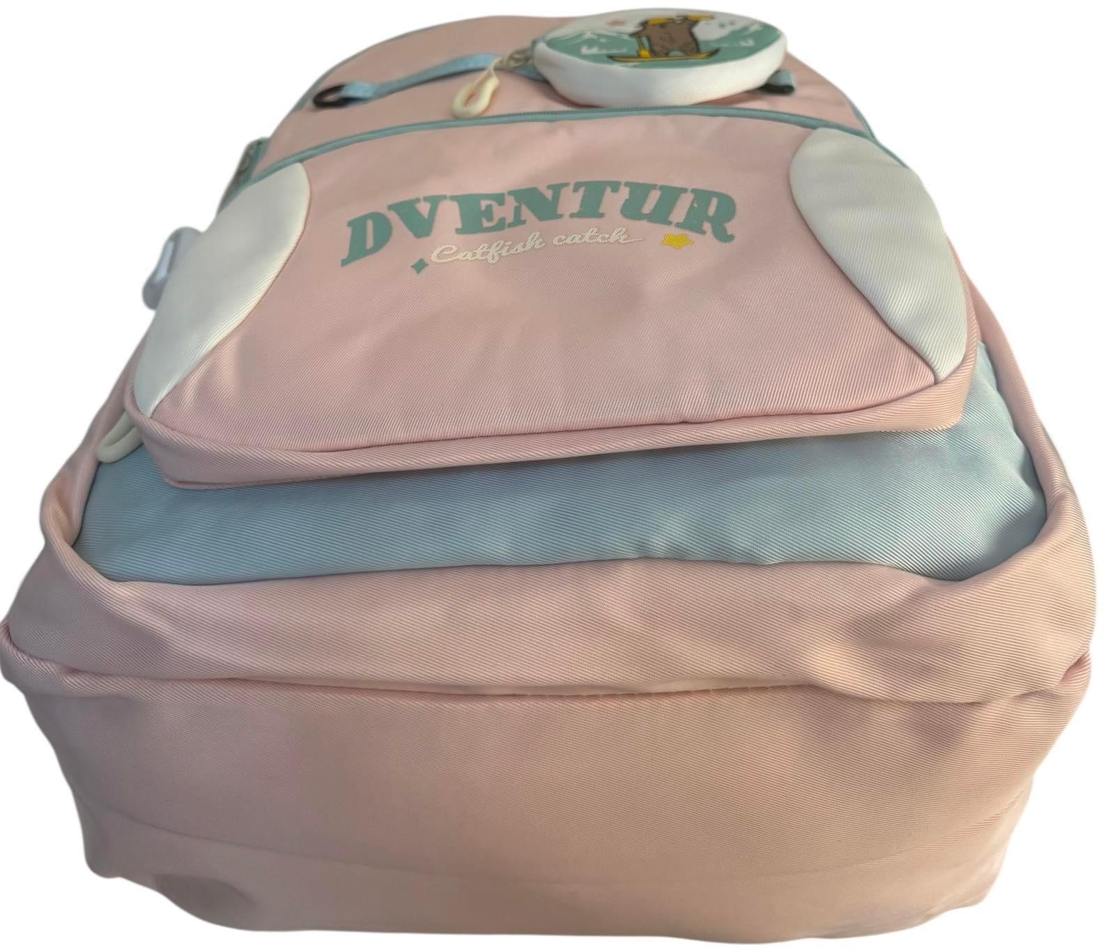 Рюкзак шкільний з трьома відділеннями Рожевий (3231P) - фото 5 Рюкзак шкільний з трьома відділеннями Рожевий (3231P) - фото 5