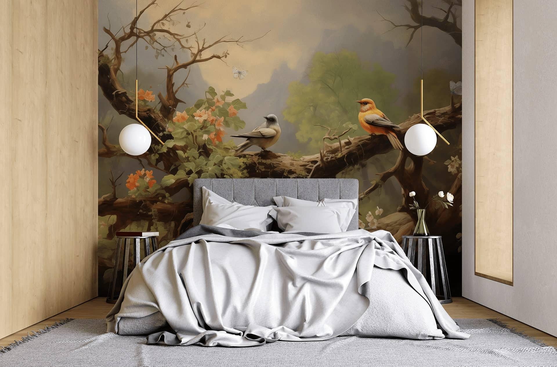 Фотообои флизелиновые Styleo Print-walls Сцена из сказки в вашей спальне 0401 400х250 см (Pw-0401/4)