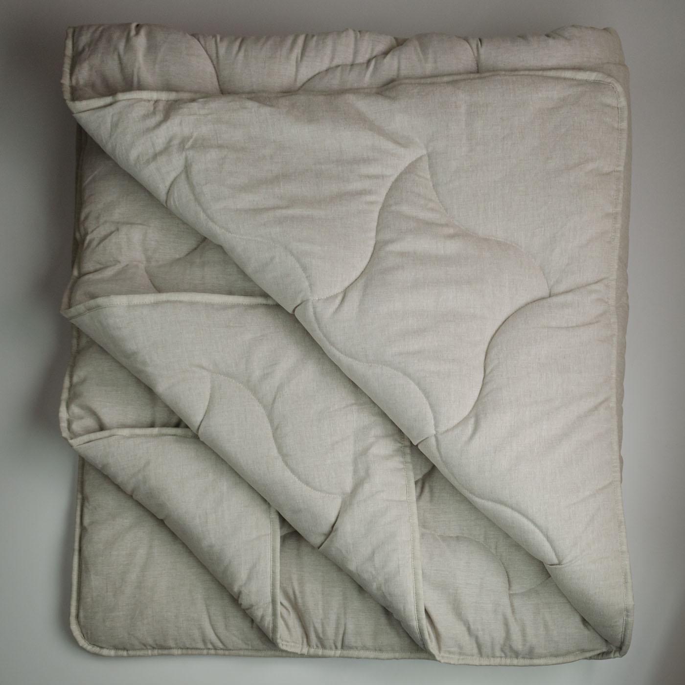 Одеяло конопляное зимнее YouStar покрытие лен детское 110х140 см Серый (chn-kklw-c-sil) - фото 5 Одеяло конопляное зимнее YouStar покрытие лен детское 110х140 см Серый (chn-kklw-c-sil) - фото 5