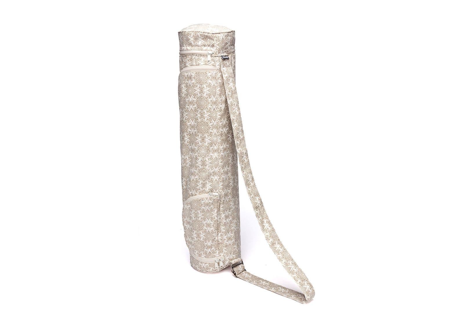 Сумка для йоги Bodhi Asana Bag Cotton Madurai Maharaja Collection 70 см Экрю (542EF)