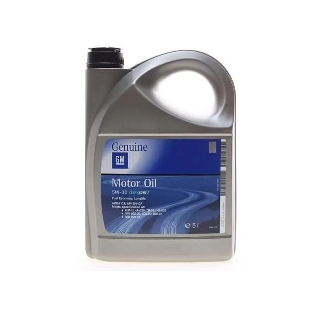 Моторная смазка GM DEXOS 2 5W-30 5 л (2491244165)