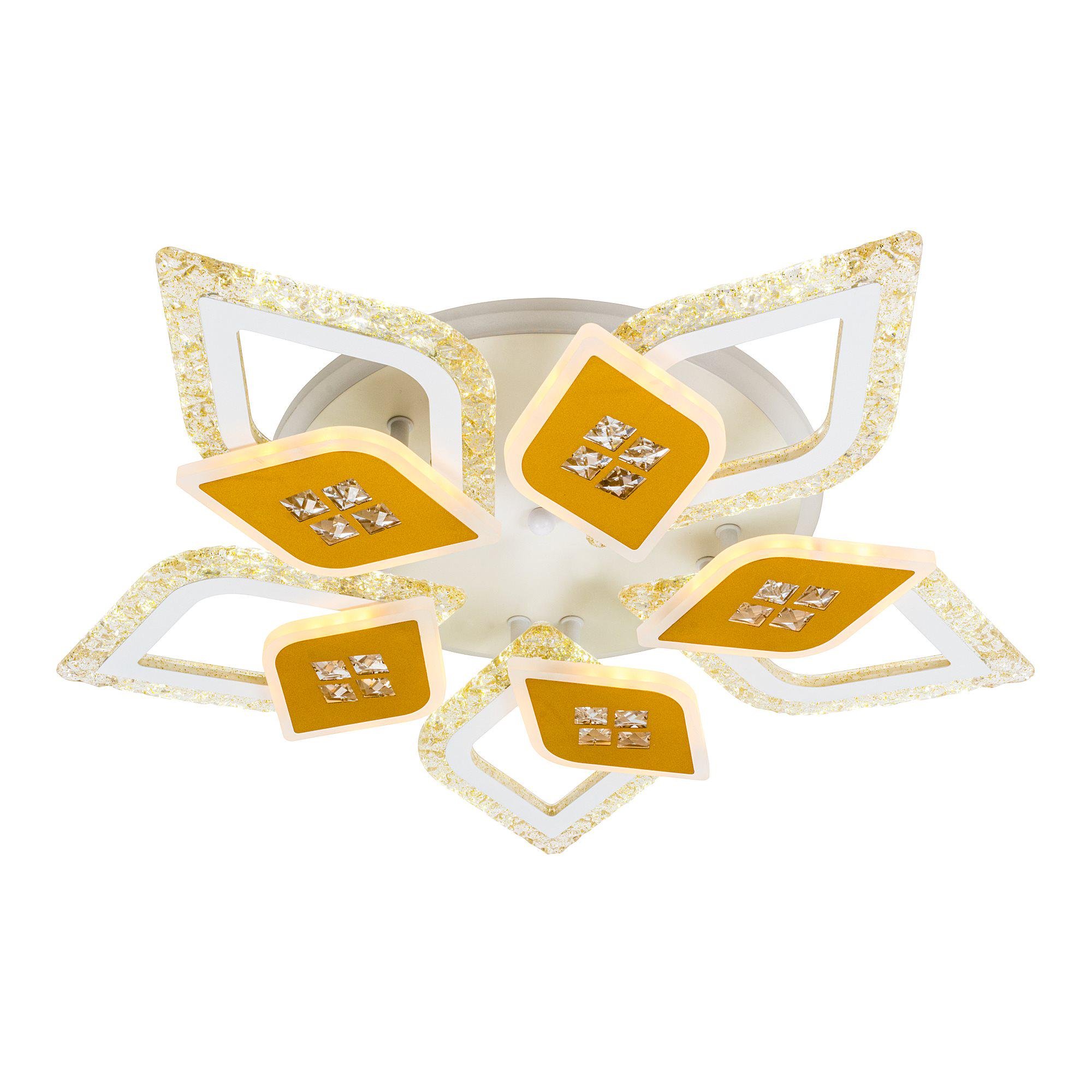 Люстра светодиодная с пультом Valeso V K39939-5+5+1 White/Gold (000036403) - фото 4 Люстра светодиодная с пультом Valeso V K39939-5+5+1 White/Gold (000036403) - фото 4