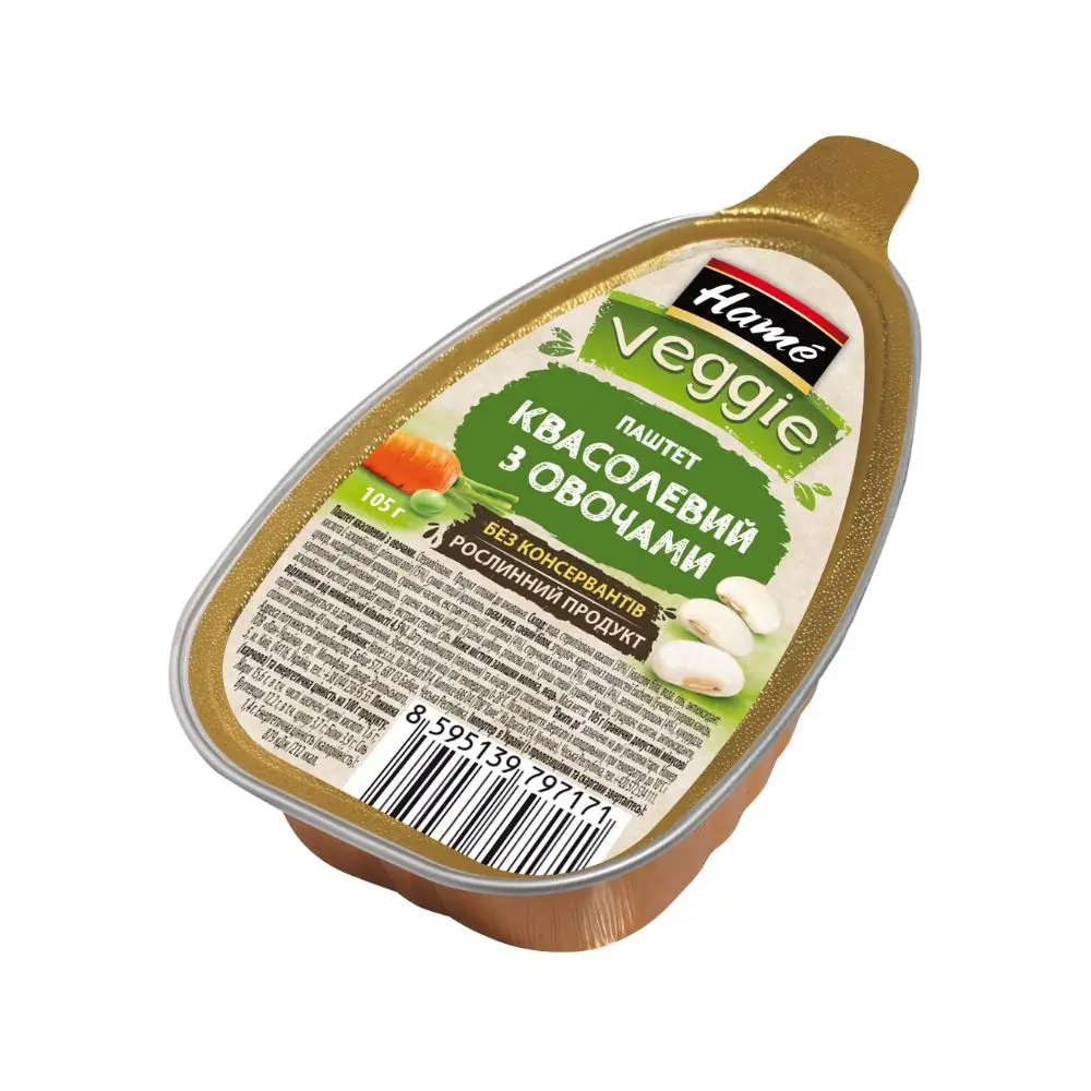 Паштет Hame фасолевый с овощами 105 г (8595139797171) Паштет Hame фасолевый с овощами 105 г (8595139797171)