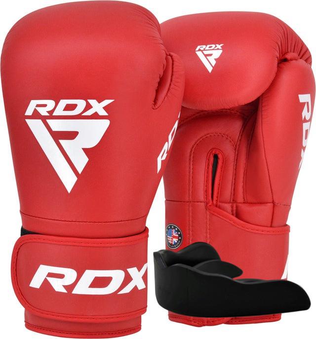 Боксерские перчатки RDX AS1 с капой 12 ун. Red (BGR-AS1R-12OZ)