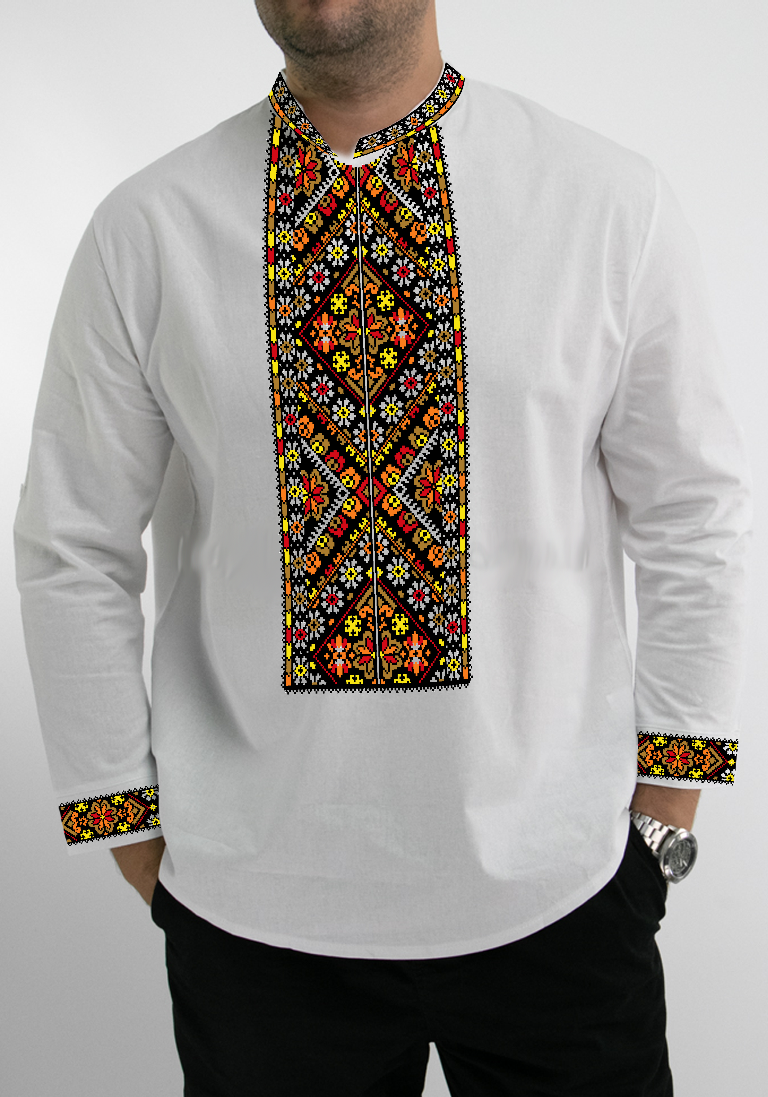 Заготовка для вишивки нитками/бісером домоткане полотно (СЧГ-483) Заготовка для вишивки нитками/бісером домоткане полотно (СЧГ-483)