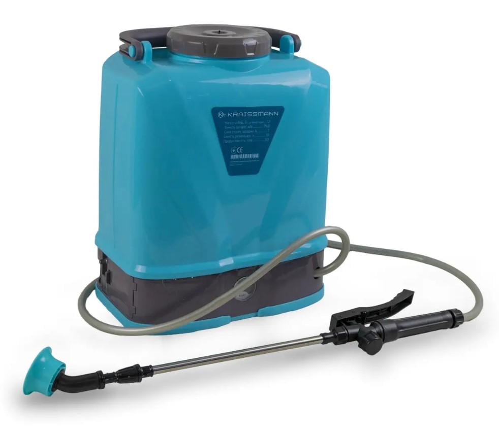 Обприскувач-розпилювач акумуляторний високого тиску KRAISSMANN 10 AS 12Li 10 л