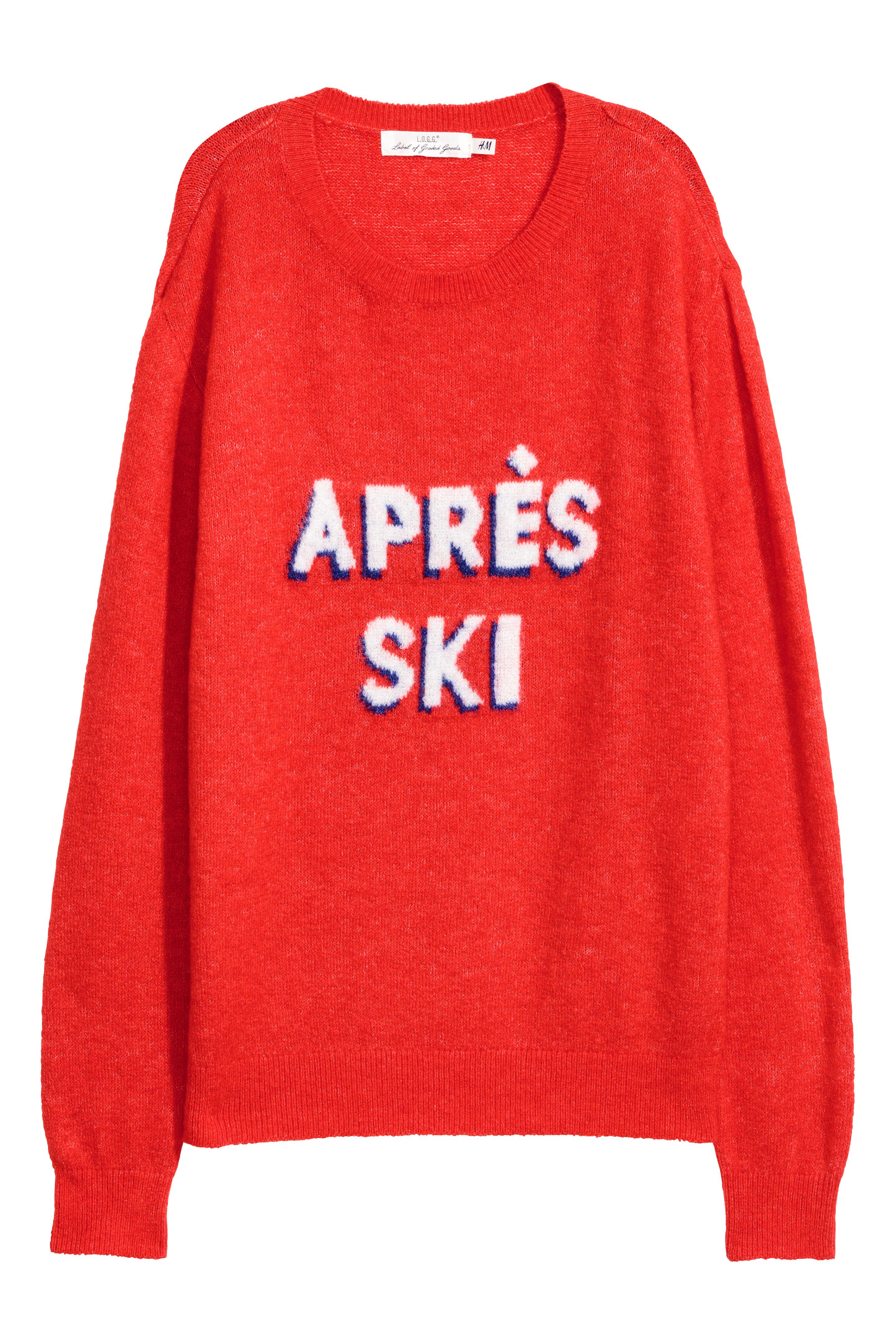 Джемпер H&M M Красный (5479376)