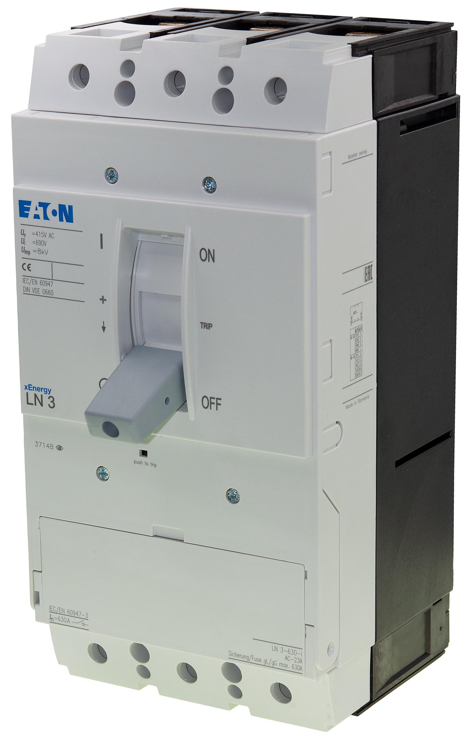 Выключатель напряжения силовой Eaton Moeller LN3-630-I 630A (112009) Выключатель напряжения силовой Eaton Moeller LN3-630-I 630A (112009)