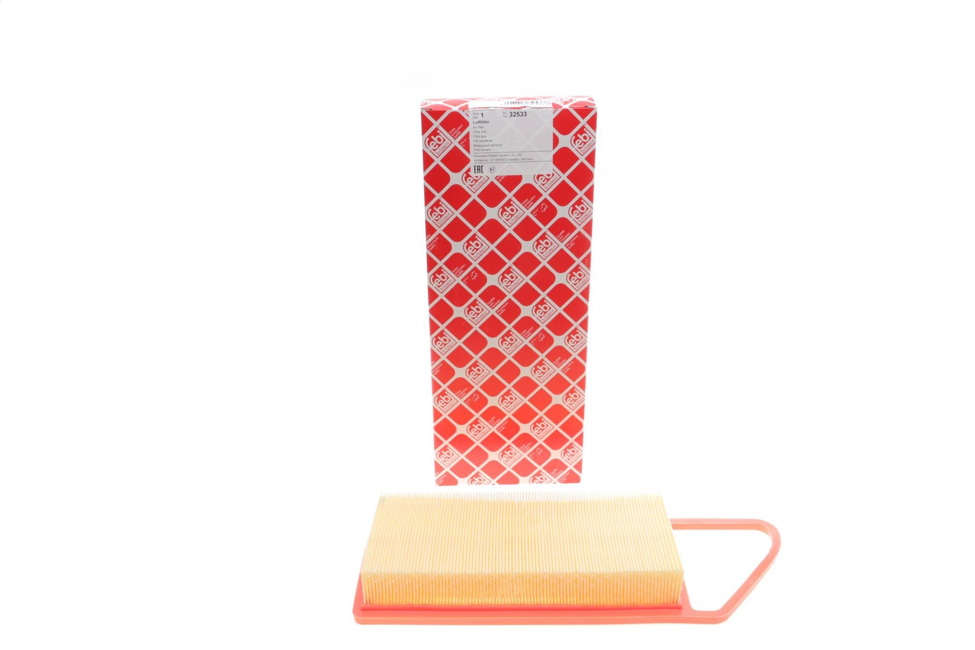 Фильтр воздушный FEBI BILSTEIN для Citroen Nemo/Peugeot Bipper 1,4HDi 08- (32533)