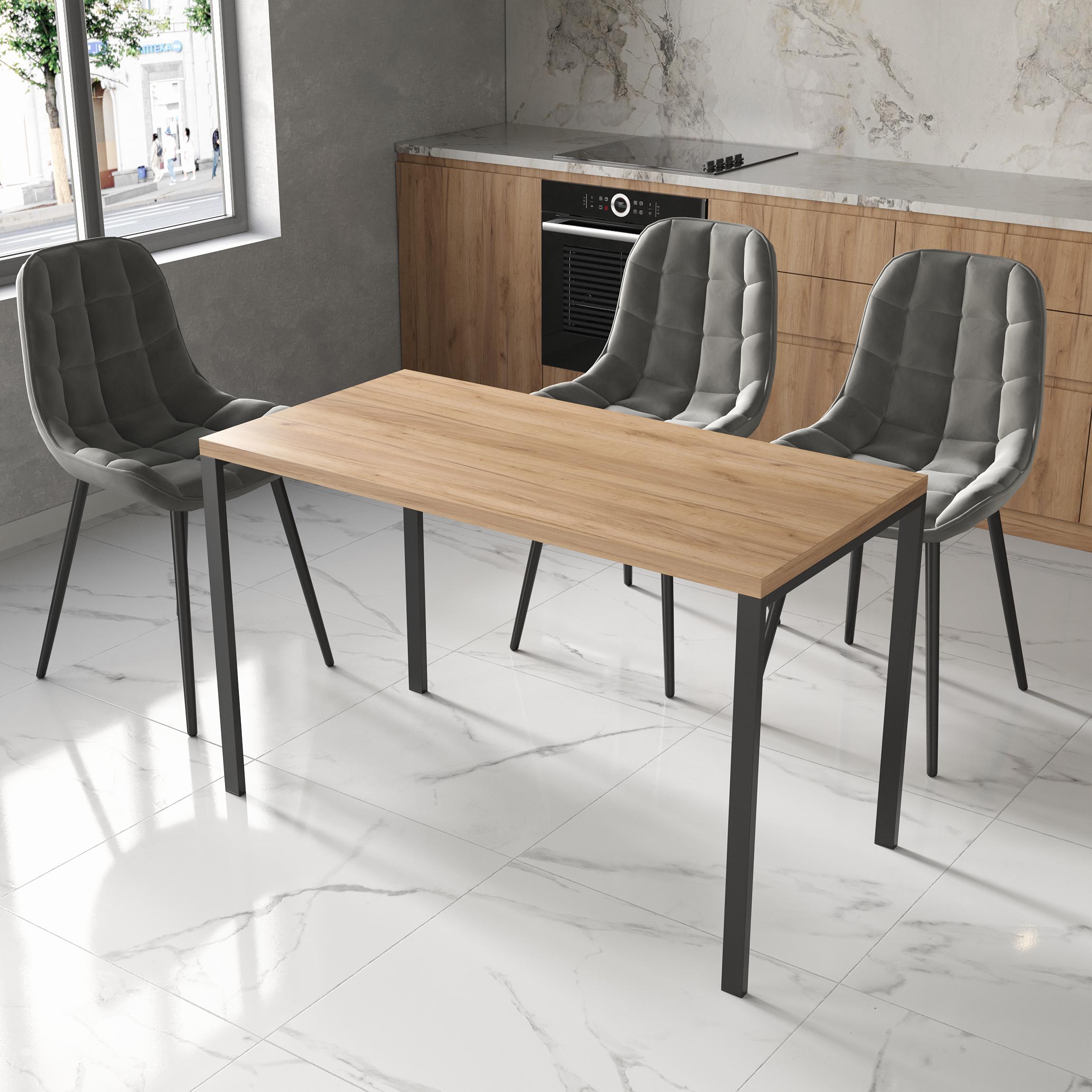 Обеденный стол 8 1200х500х32 мм Дуб Крафт Золотой (23666756) - фото 1 Обеденный стол 8 1200х500х32 мм Дуб Крафт Золотой (23666756) - фото 1