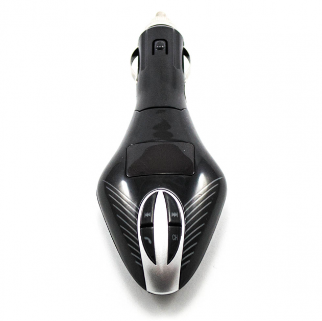 FM трансмиттер автомобильный V7 Black (864855439) - фото 2 FM трансмиттер автомобильный V7 Black (864855439) - фото 2