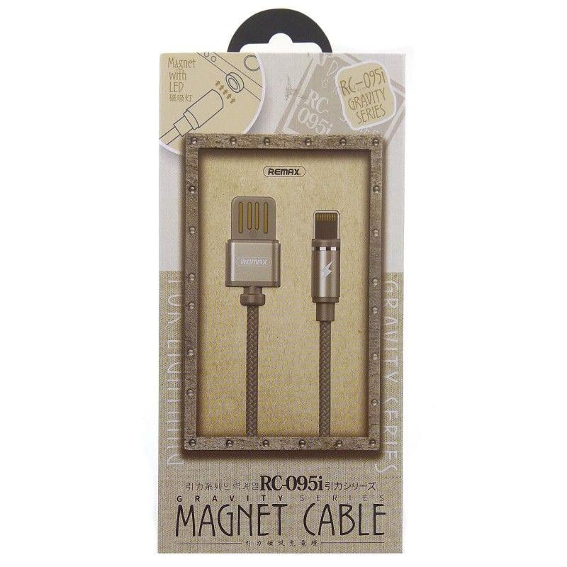 Кабель Remax RC-095i Lightning-USB Magnetic (13462)