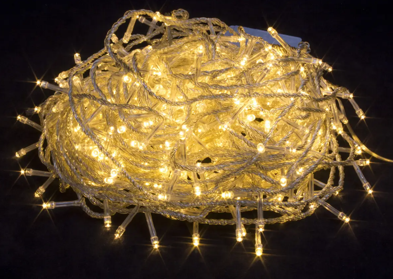 Гирлянда RD-7143 200 LED теплый свет 18 м (3-5-13753)