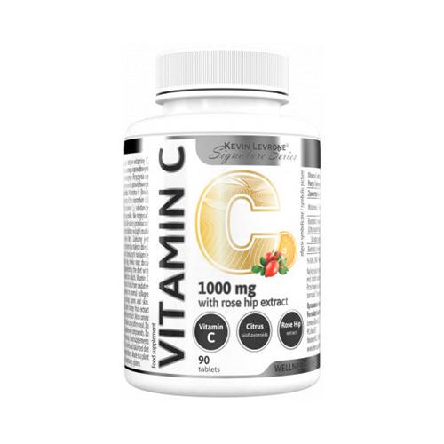 Вітамін C для спорту Kevin Levrone Vitamin C 1000 мг with Bioflavonoids And Rose Hips 90 Tabs