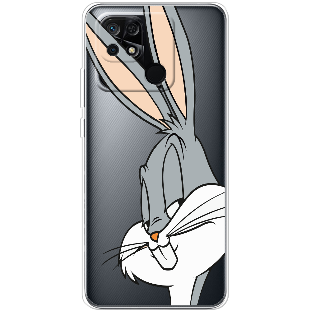 Чехол BoxFace Xiaomi Redmi 10C Lucky Rabbit Прозрачный силикон (44304-bk81-44304)