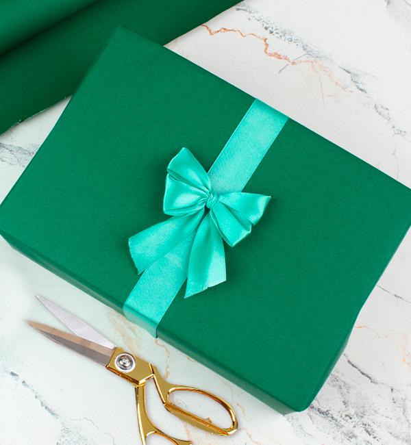 Подарочная бумага для упаковки 8 мx70 см Green (13417917) Подарочная бумага для упаковки 8 мx70 см Green (13417917)