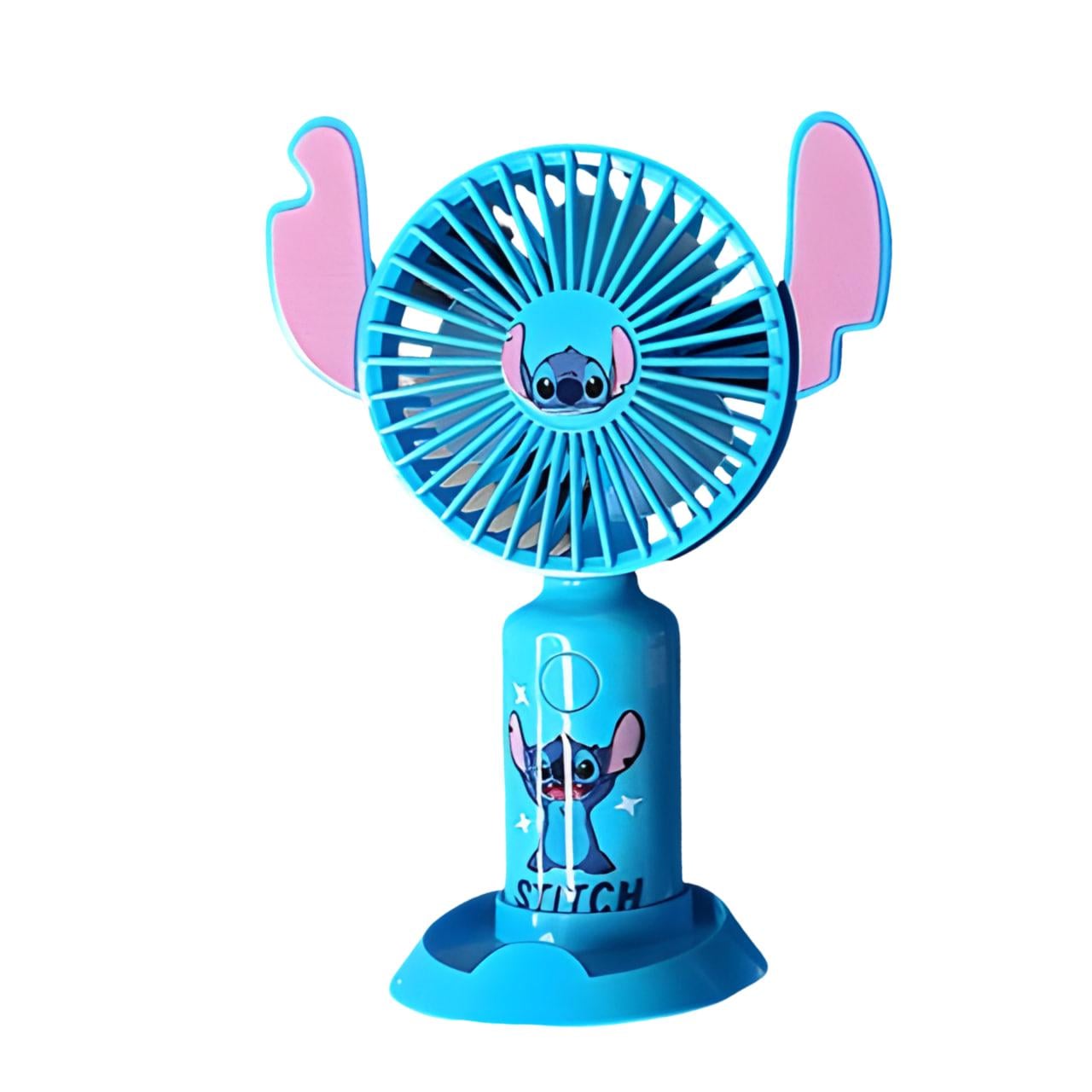 Детский вентилятор Стич Голубой (SD-10)