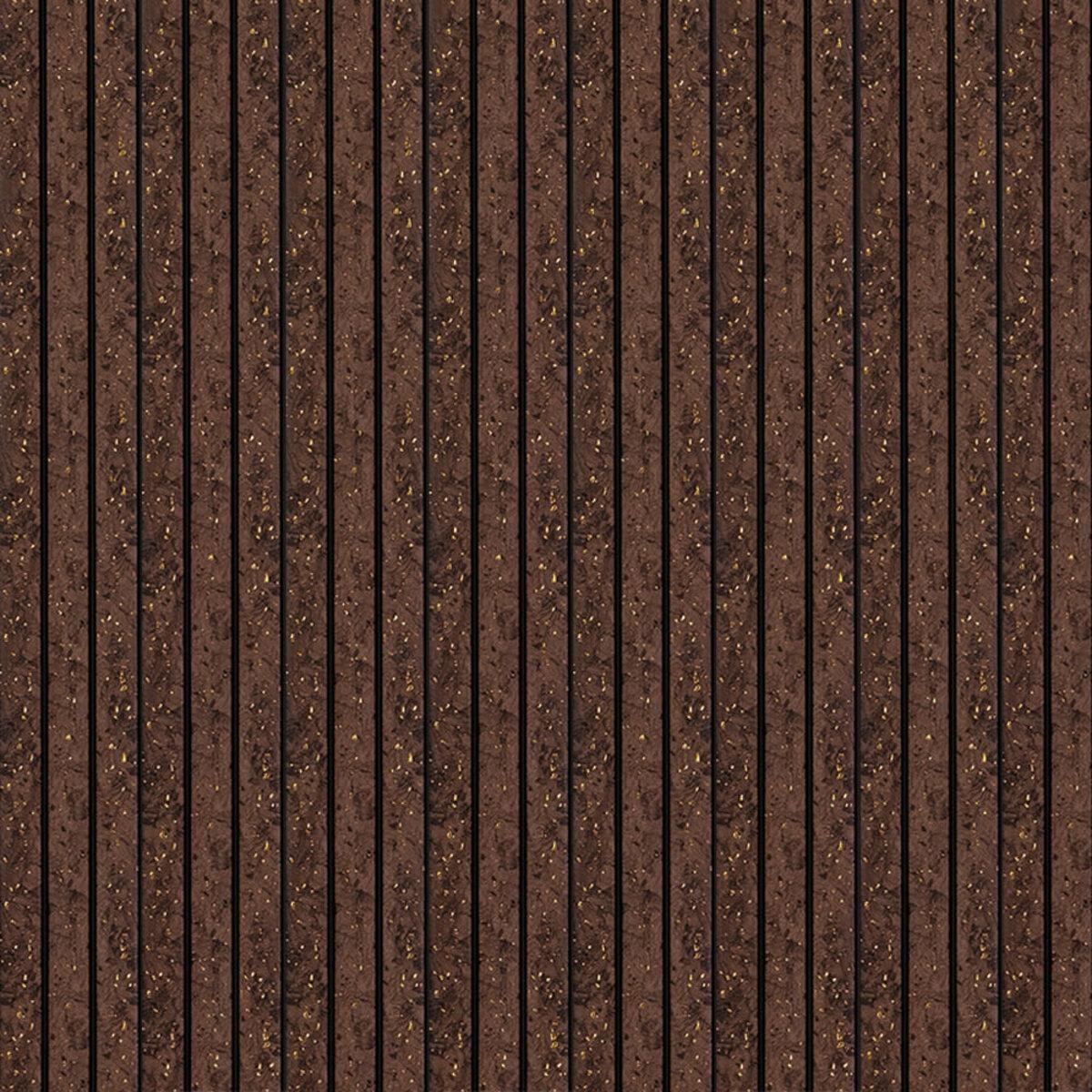 Рейка декоративная Sticker Wall SW-00001737 PS 2900х120х12 мм Коричневый (991943818)