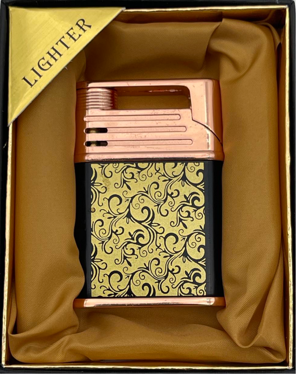 Зажигалка газовая Lighter Jaman Gold/Black (32162050)