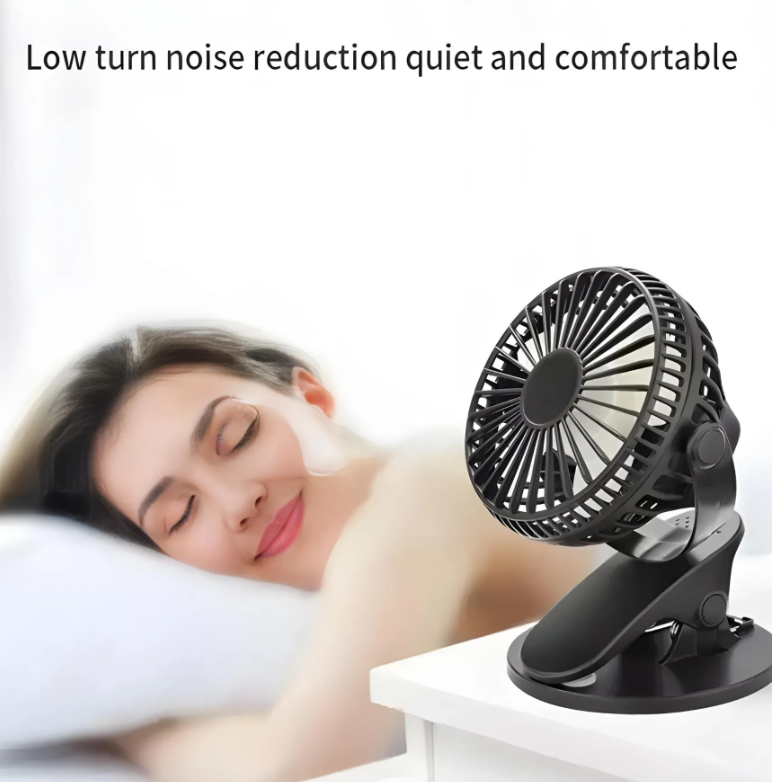 Вентилятор-прищіпка настільний з підставкою та затискачем TGX-210 (2479517713) - фото 7 Вентилятор-прищіпка настільний з підставкою та затискачем TGX-210 (2479517713) - фото 7