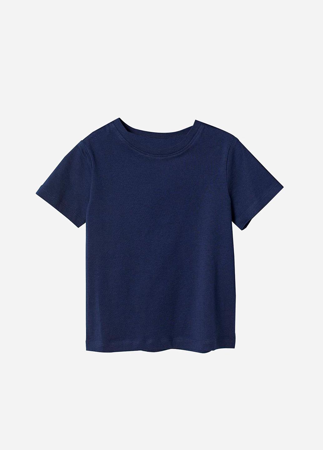 Футболка H&M 110-116 см Темно-синий (94188003b39)