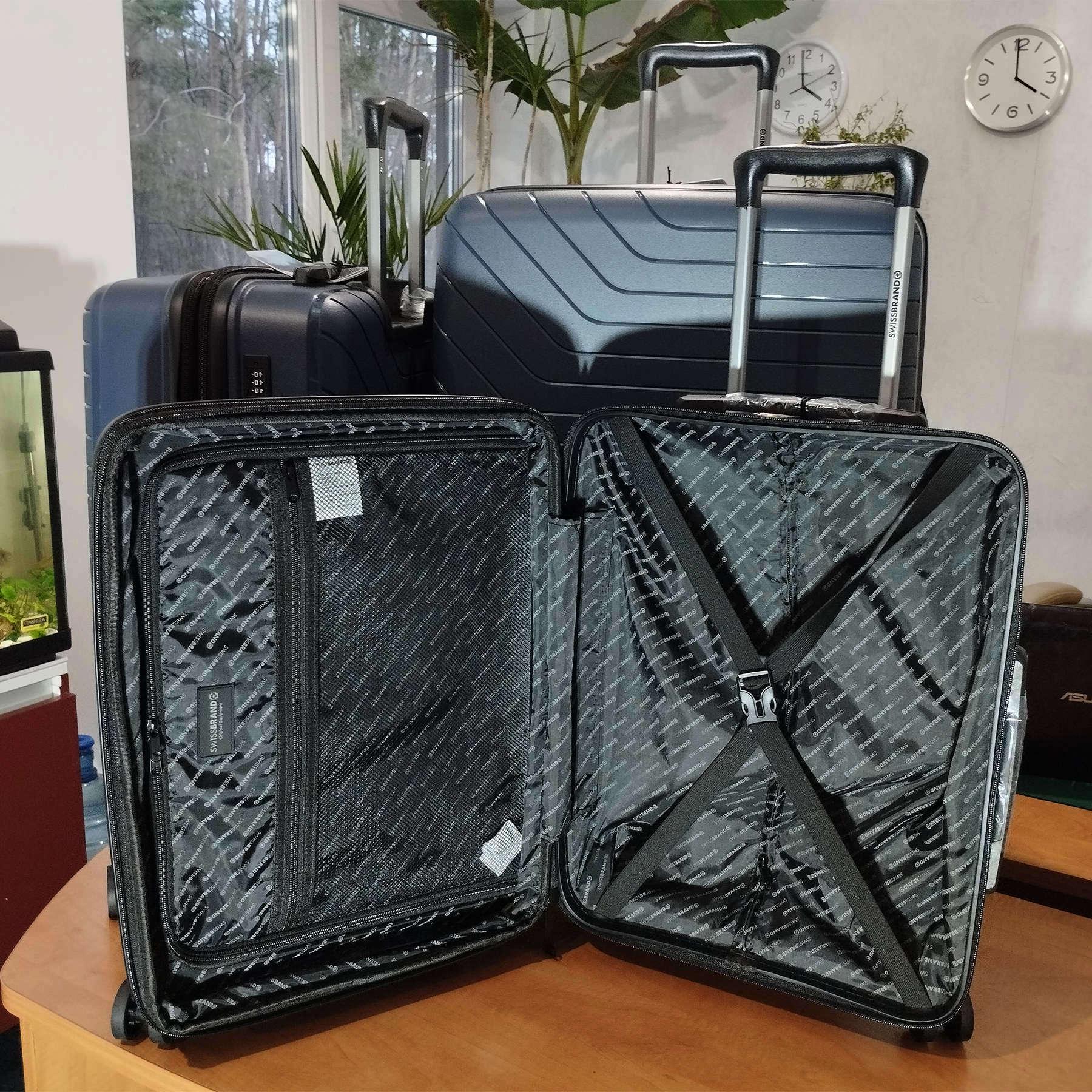 Валіза Swissbrand Eden L Petrol Blue (SWB_LHEDE011L) - фото 2 Валіза Swissbrand Eden L Petrol Blue (SWB_LHEDE011L) - фото 2