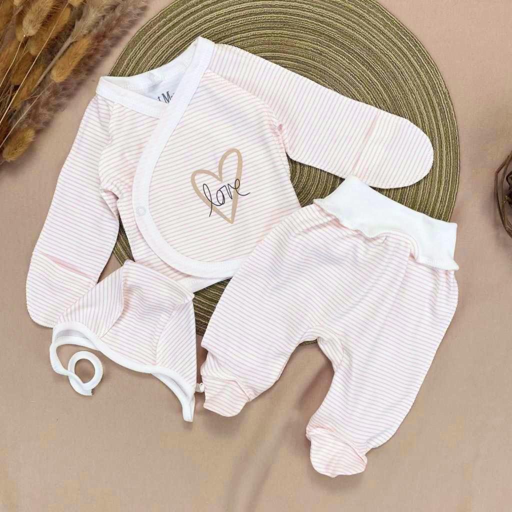 Комплект RoyalBaby Love интерлок р. 56 3 ед. (143849-19272)