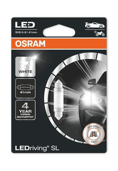 Автомобільна лампа світлодіодна Osram OSR 6413DWP-01B C5W 0,6 Вт 12V (23559924)