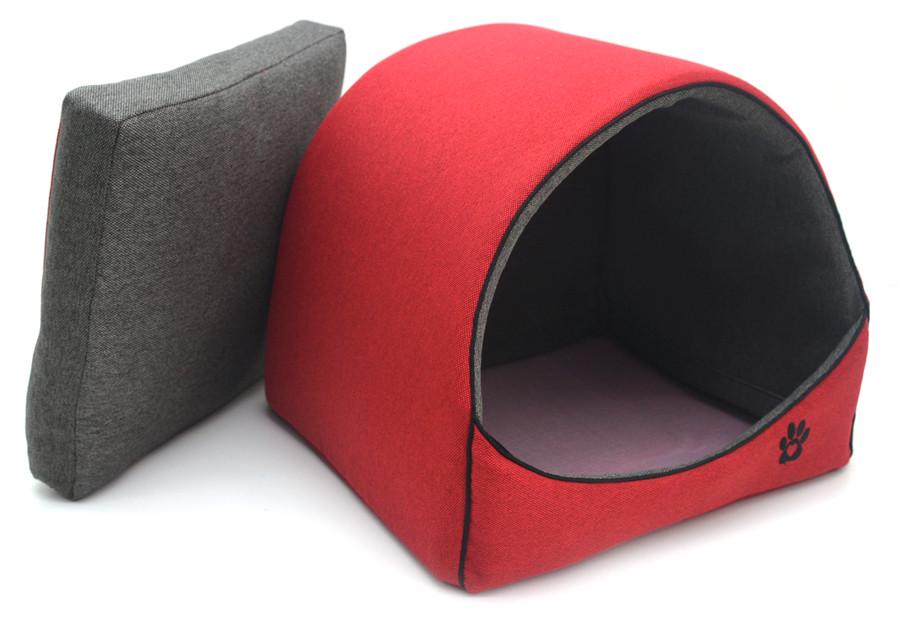 Домик для животных Zoo-hunt Loft №2 42,5х37,5х37,5 см Красный (2417) - фото 2 Домик для животных Zoo-hunt Loft №2 42,5х37,5х37,5 см Красный (2417) - фото 2