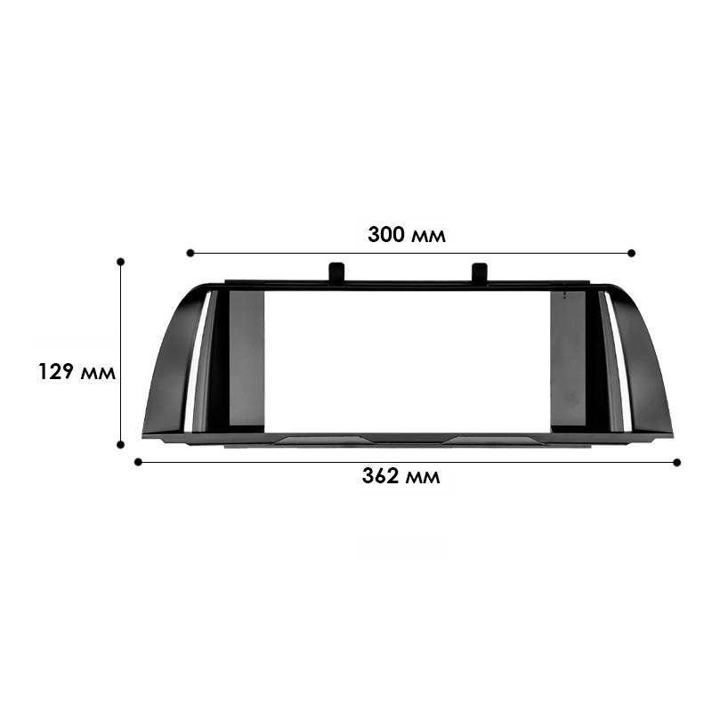 Перехідна рамка Lesko 9" BMW 5 Series 2010-2017 (7577) - фото 4