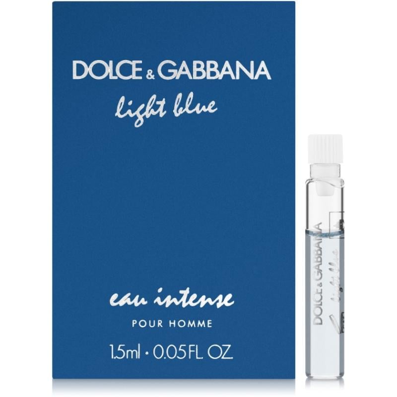 Парфумована вода для жінок Dolce&Gabbana Light Blue Eau Intense 1,5 мл пробник (382880)