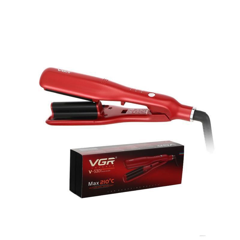 Плойка для волос VGR V-530 тройная (801532) - фото 2 Плойка для волос VGR V-530 тройная (801532) - фото 2