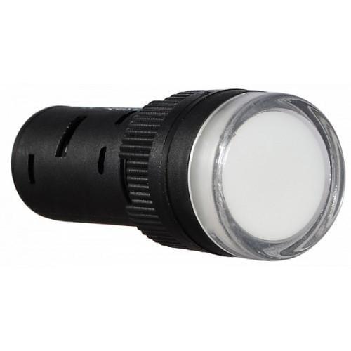 Светосигнальная арматура АСКО-УКРЕМ АD16-16D/S 24V AC/DC Белый (00000007512)