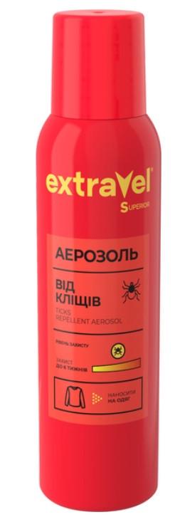 Засіб репелентно-акарицидний Extravel Superior в аерозольному пакуванні 100 мл (2623749359)