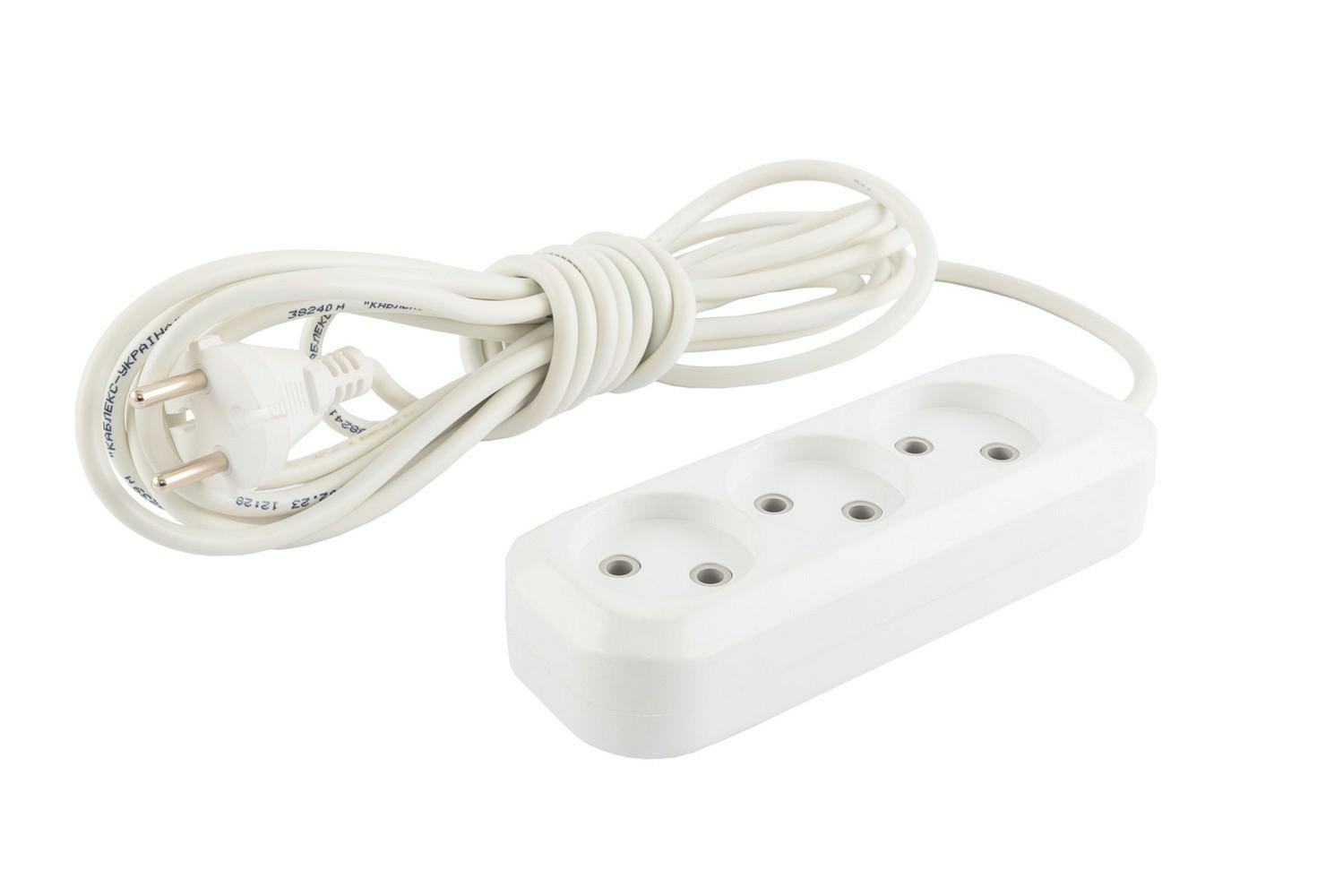 Удлинитель Хозяин 3 г 5 м 2х1.0 мм² 10 А/250 V (94-0056)