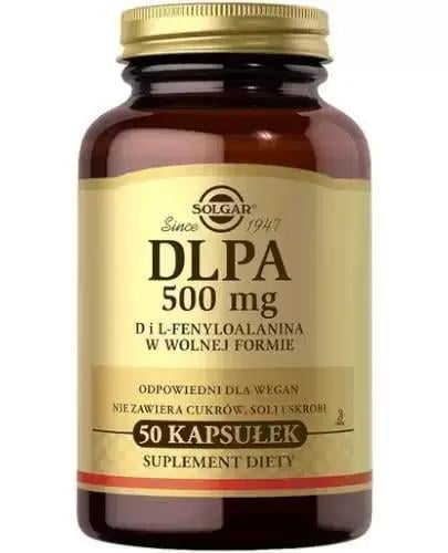 Диетическая добавка Solgar DLPA 500 mg 50 капсул (0622) Диетическая добавка Solgar DLPA 500 mg 50 капсул (0622)
