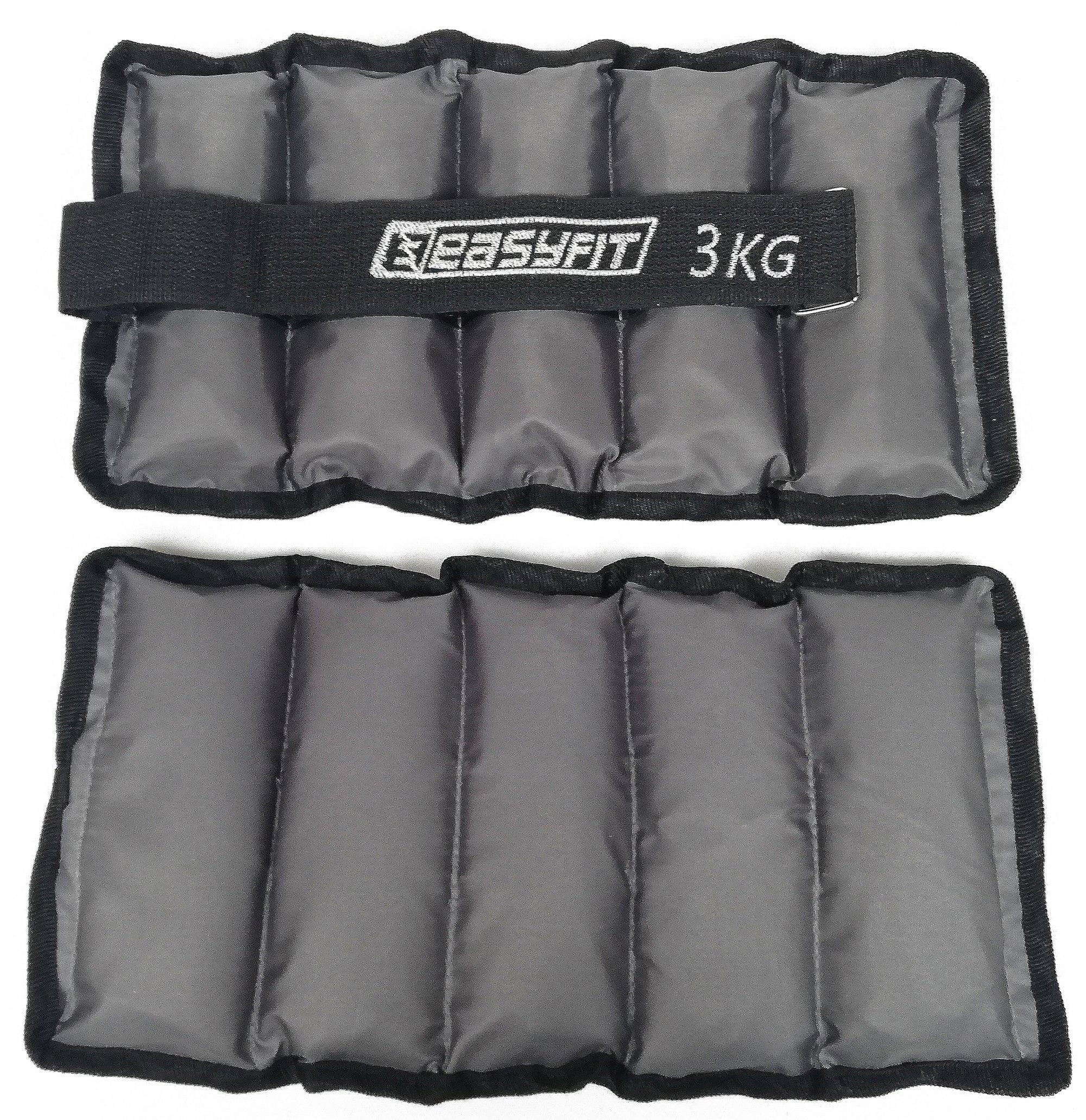 Утяжелители EasyFit Metal с фиксированным весом 2х3 кг (EF-WA-3)