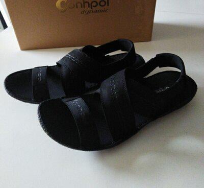 Босоніжки чоловічі шкіряні ConhpoL р. 41 Чорний Босоніжки чоловічі шкіряні ConhpoL р. 41 Чорний