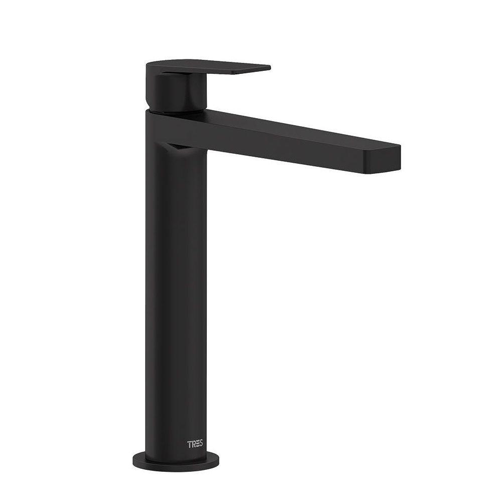 Смеситель для умывальника Tres Project Colors Черный матовый (21120301NM)