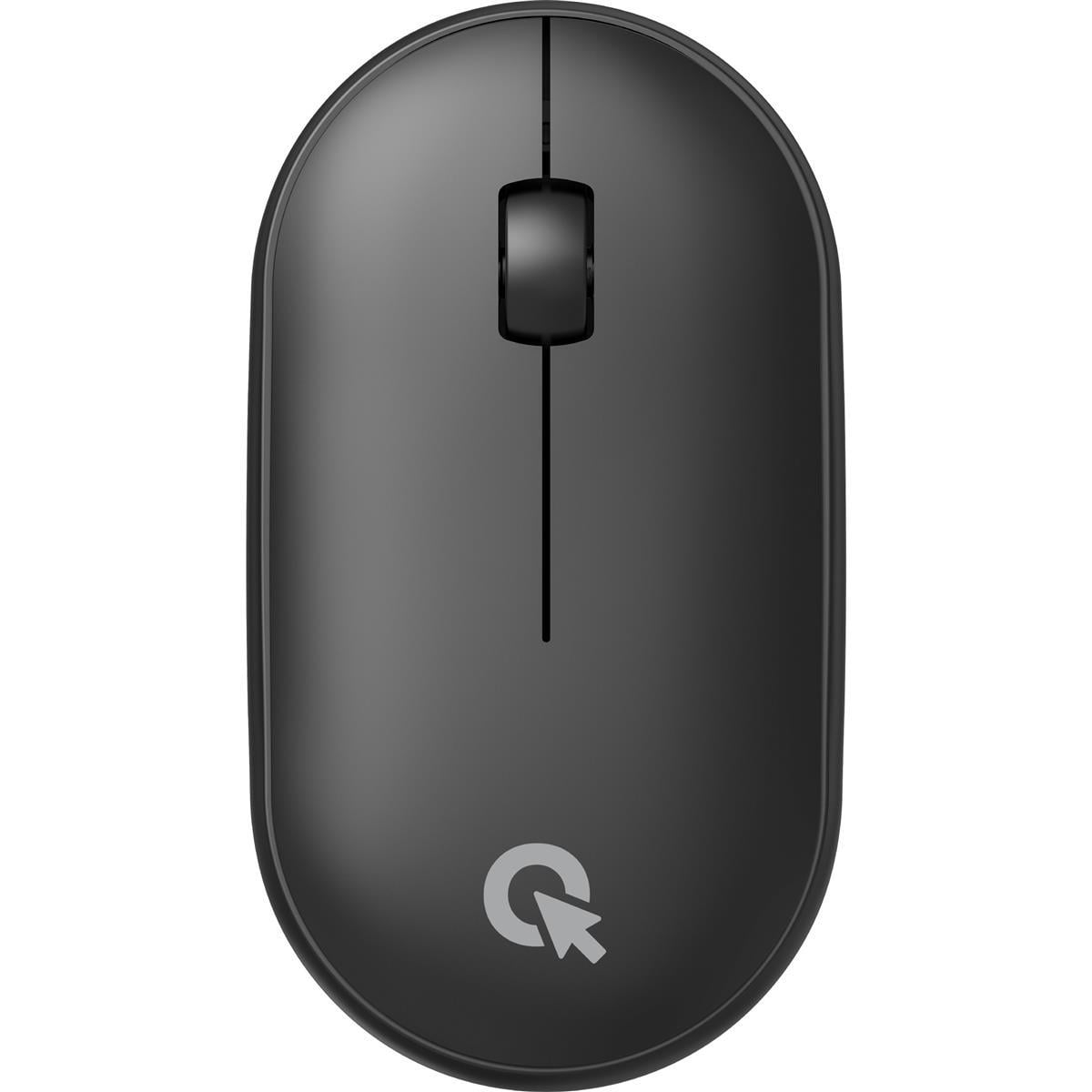 Компьютерная мышка беспроводная OfficePro M185B Silent Click Wireless оптическая 2,4 ГГц Black