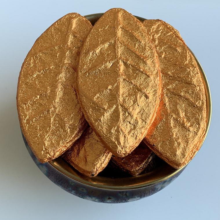 Чай Шу пуэр Бронзовый лист 2015 года 7 г 10 шт.