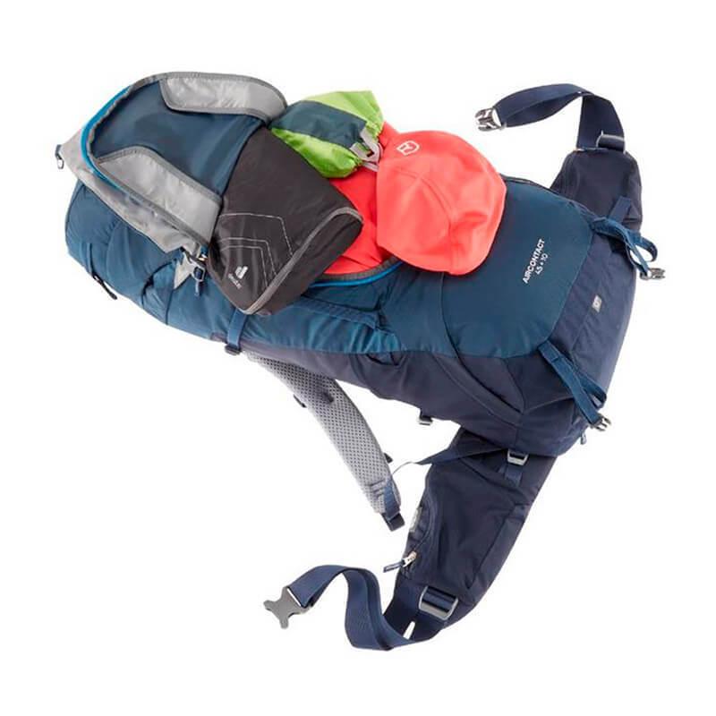 Рюкзак туристичний Deuter Aircontact 45+10 л Midnight/Navy (3320121 3365) - фото 3