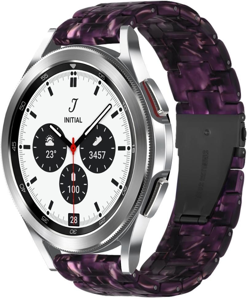 Ремешок из Cмолы Resin для Galaxy Watch 4 Classic 42 мм Violet (28803-2F)