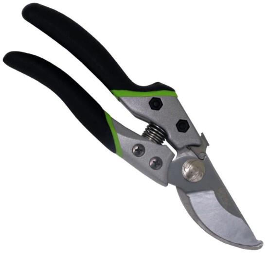 Секатор садовый Werk с автоматическим фиксатором 195 мм (15848)